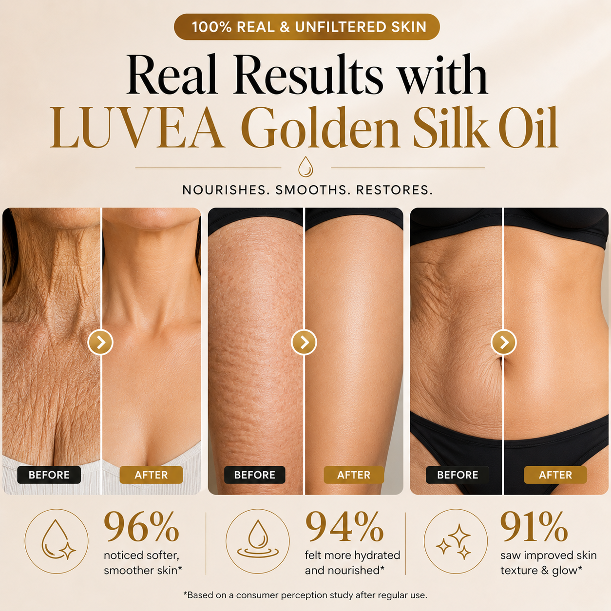 LUVEA Golden Silk Oil