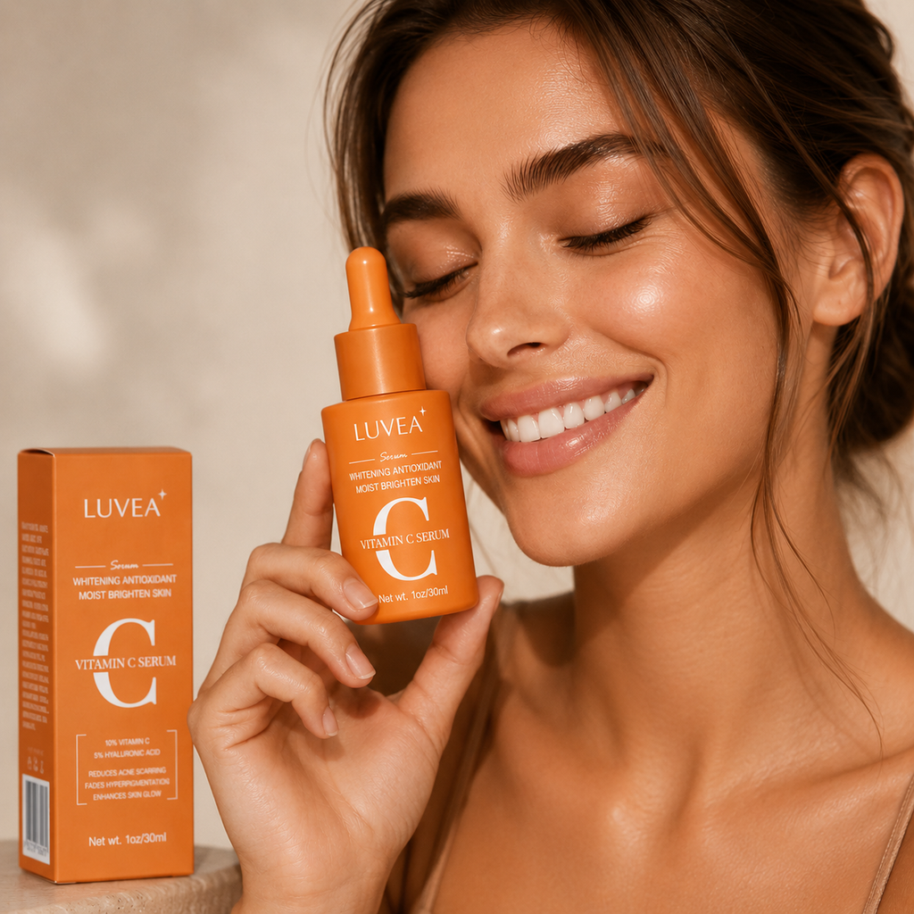LUVEA Glow C Serum + Vitamin C Eye Cream (