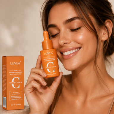 LUVEA Glow C Serum + Vitamin C Eye Cream (